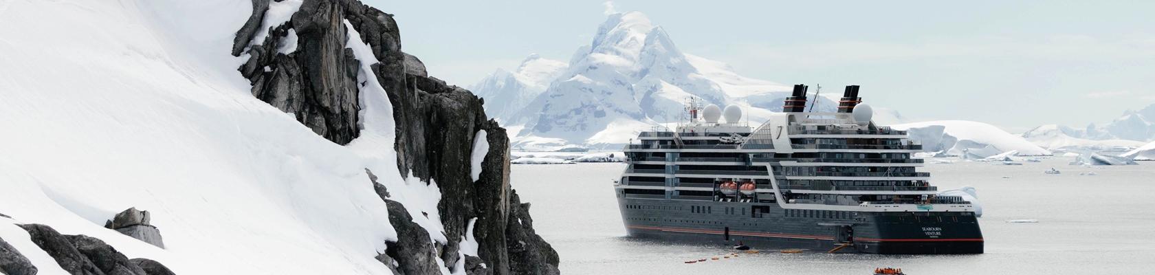 Seabourn Venture in Antarctica