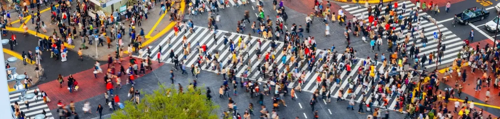 Shibuya Crossing in Tokyo