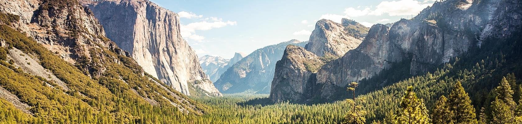 Yosemite Nationaal Park in Amerika