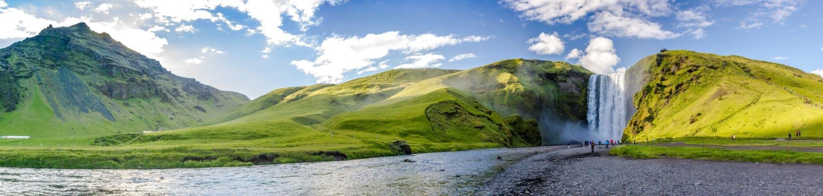Skogafoss waterval