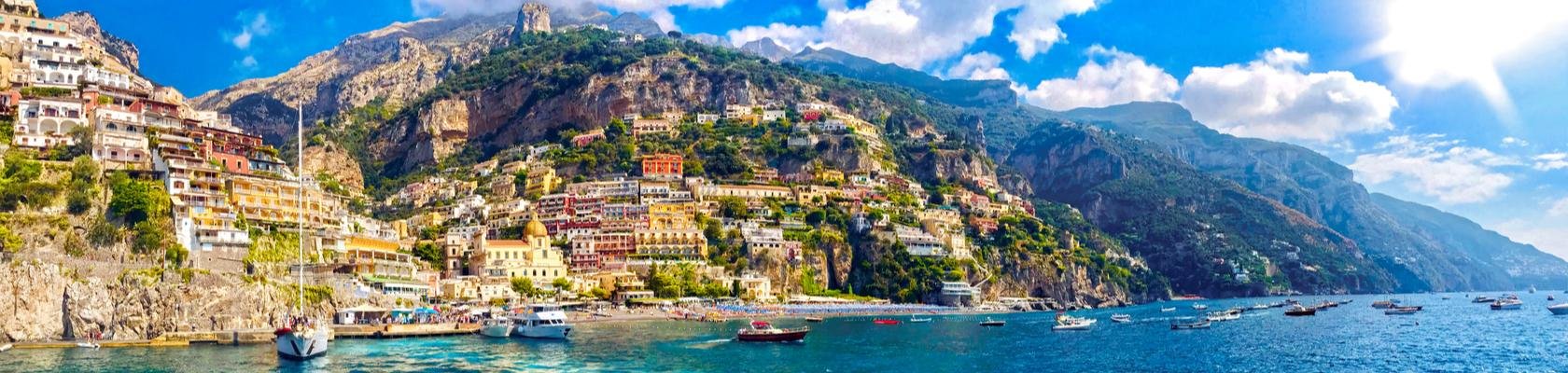 Positano aan de Amalfikust