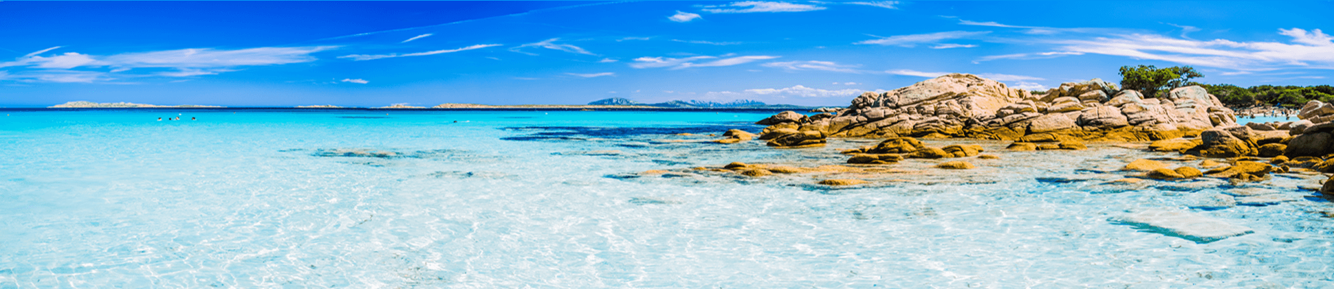  Capriccioli strand, Sardinië, Italie
