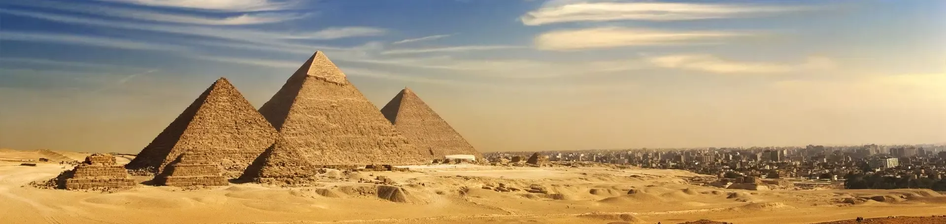 Egypte Piramides van Gizeh