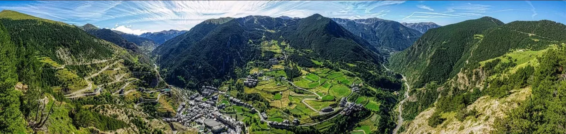 Andorra berglandschap