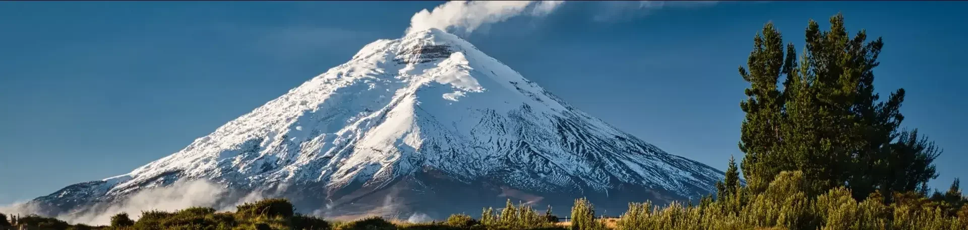 Cotopaxi-vulkaan in Ecuador
