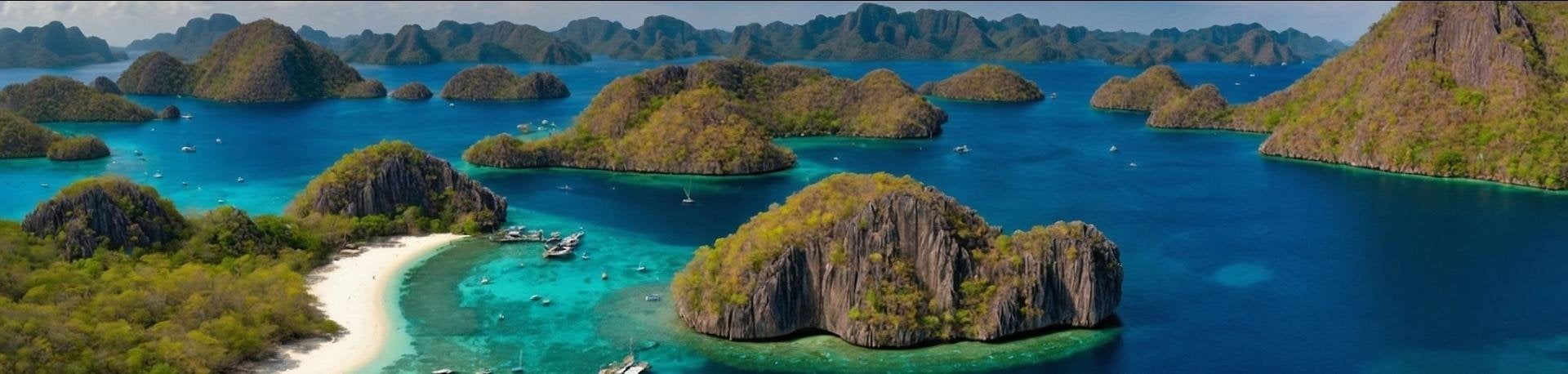 Eilanden bij Coron