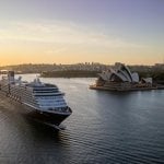 Noordam in de haven van Sydney