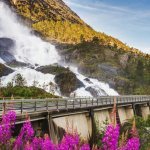 Langfosswaterval, Haugesund