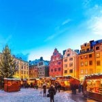 Kerstmarkt in Stockholm