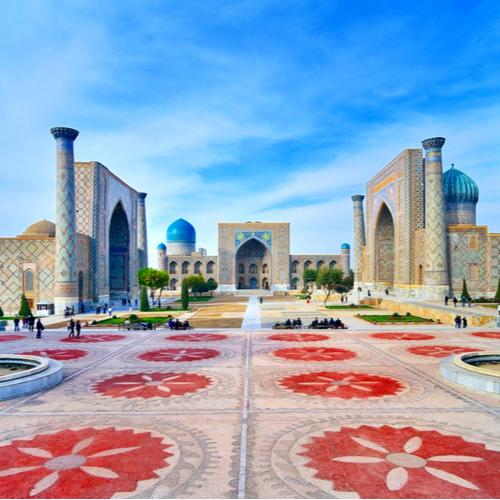 Samarkand, Registan Plein