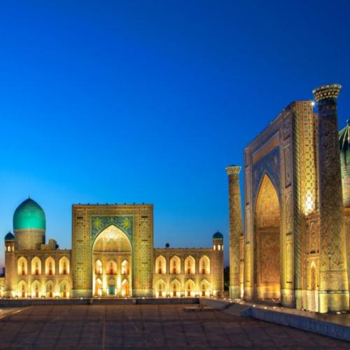 Samarkand, Registan Plein