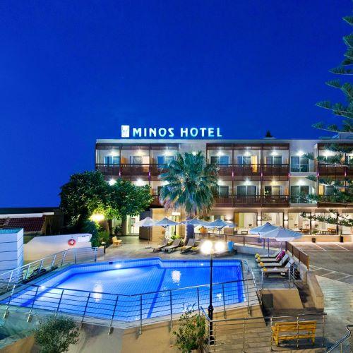 Minos Hotel, zwembad