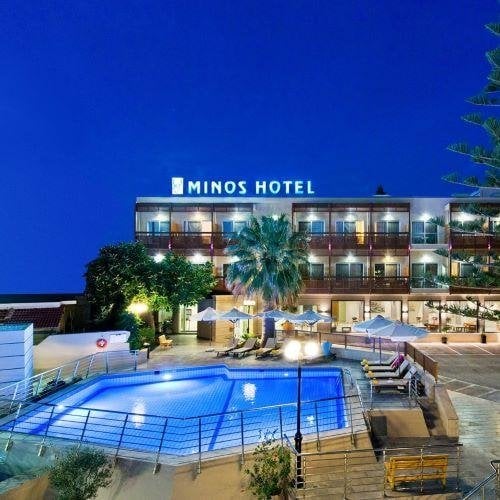Minos Hotel, zwembad