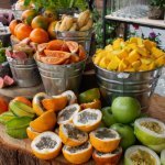 Lokale markt San Agustín