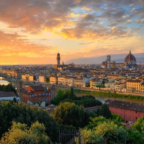 Uitzicht op Florence