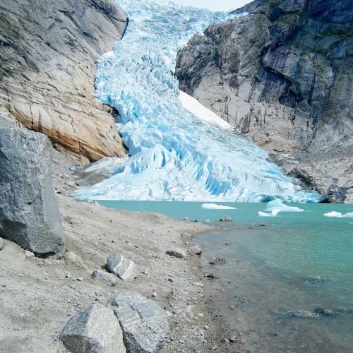 Jostedalsbreen Gletsjer, Noorwegen