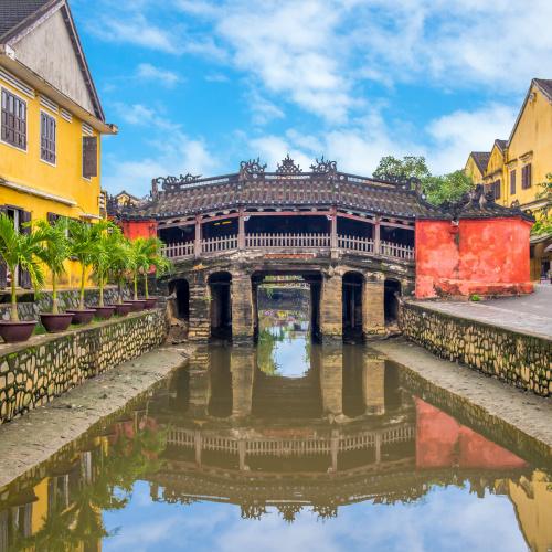 Japanse brug in Hoi An
