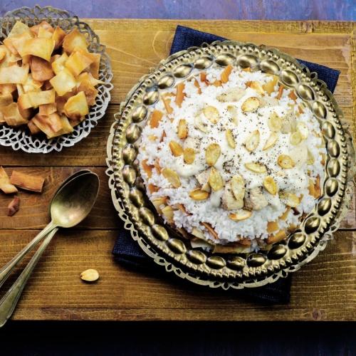 Traditioneel Jordanisch eten: Mansaf