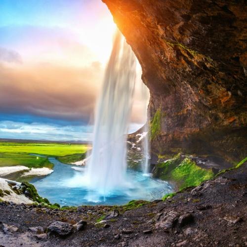 Seljalandsfoss-waterval