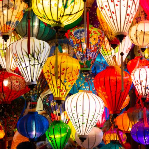 Lampionnen in Hoi An