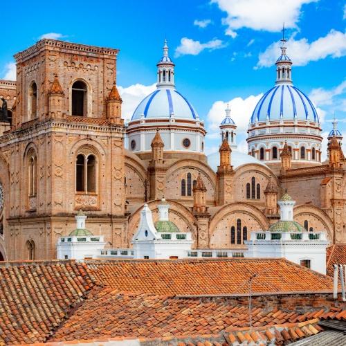 De nieuwe kathedraal van Cuenca