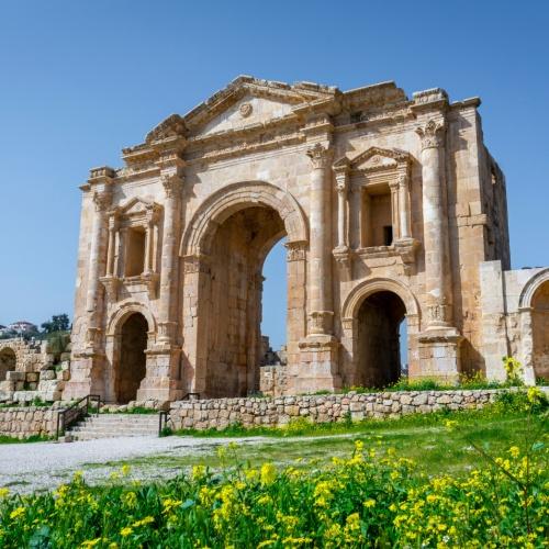 Jerash, Triomfboog van Hadrianus