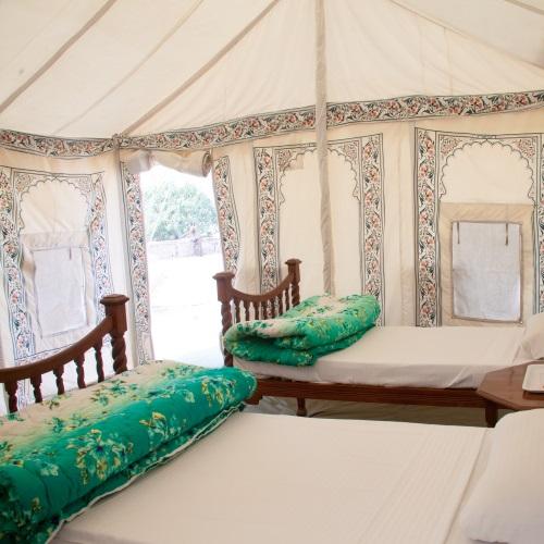 binnenkant tent