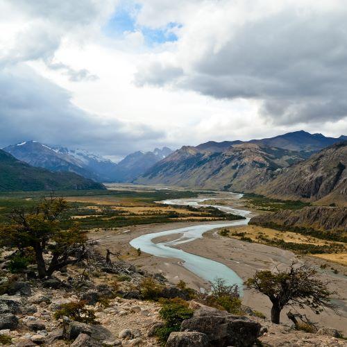 Vergezichten Los Glaciares Nationaal Park
