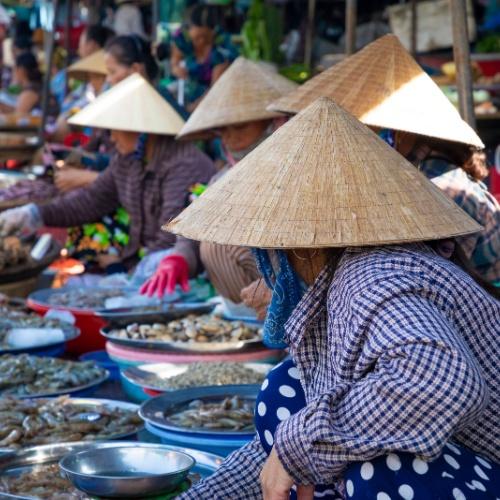 Hué, lokale markt