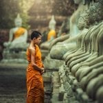 Laos, monnik