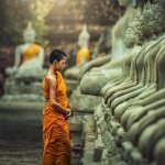 Laos, monnik
