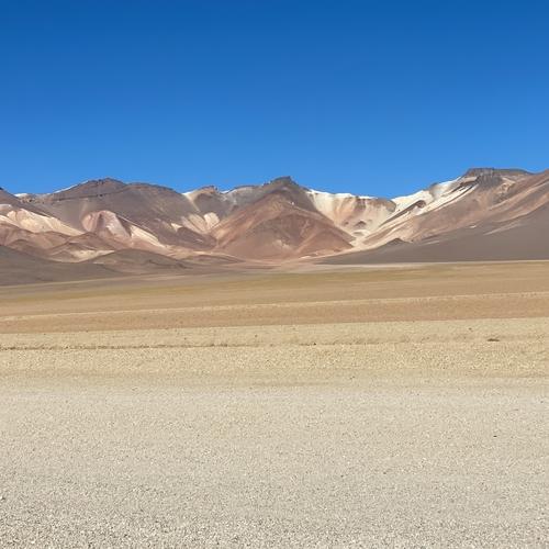Woestijnlandschap Bolivia