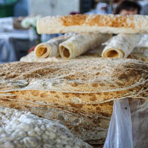Traditioneel Lavash brood
