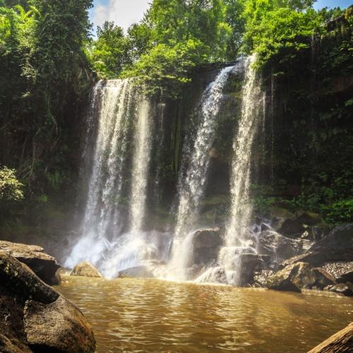 Phnom Kulen Waterval