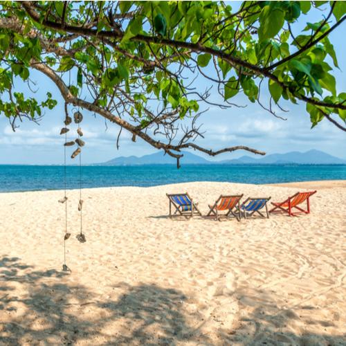 Koh Samed strandbedjes