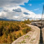 Trein van Denali NP naar Anchorage