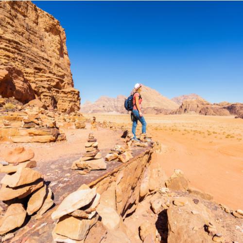 Hike in Wadi Rum