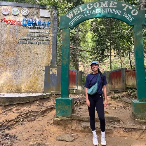 NRV reiziger in Gunung Leuser National Park