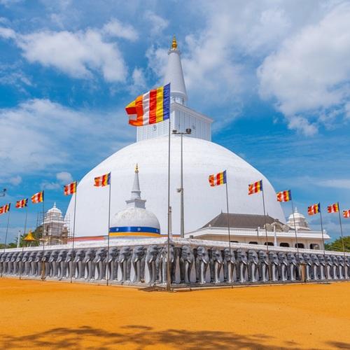 Sri Lanka, Stoepa in Anuradhapura