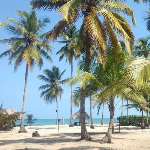 Strand van Palomino, Colombia