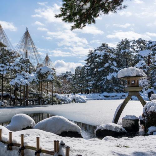 Kenrokuen Garden in Kanazawa
