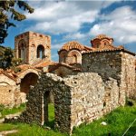 De oude stad Mystras
