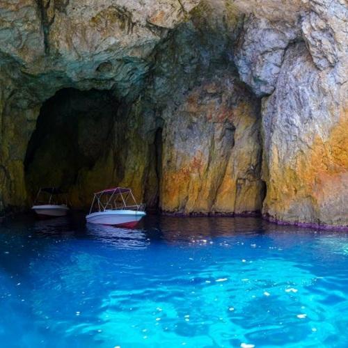 Corfu, Blue Caves