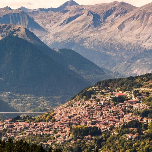 Metsovo, bergdorp