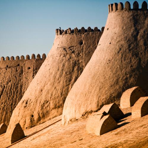 Stadsmuren Khiva