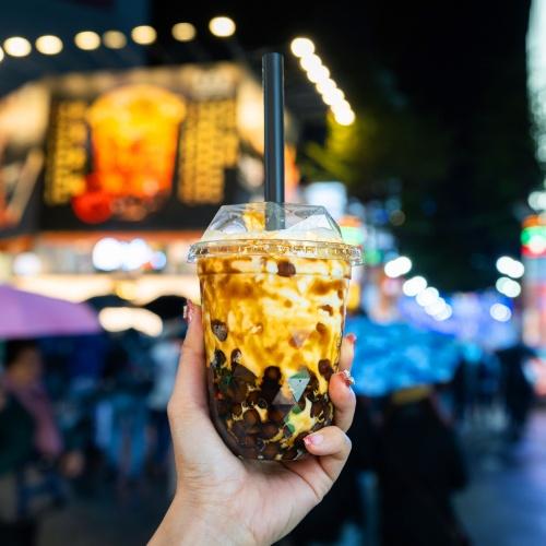 De beroemde milk tea
