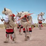 Indiaanse ceremoniële dansers, Albuquerque