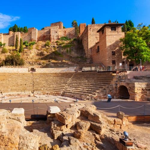 Romeins theater in Malaga
