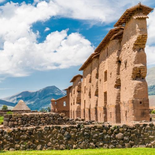 Tempel van Wiracocha, Inca ruïnes