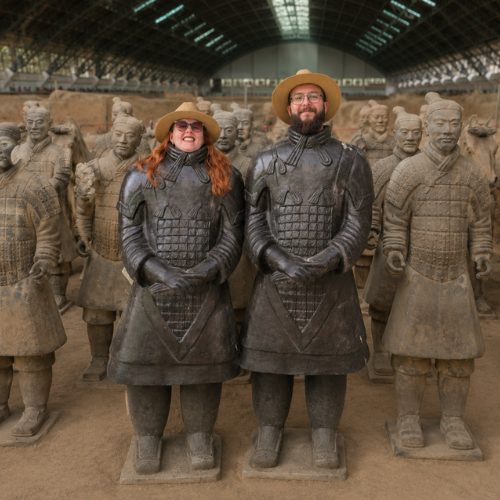 NRV reizigers Terracottaleger